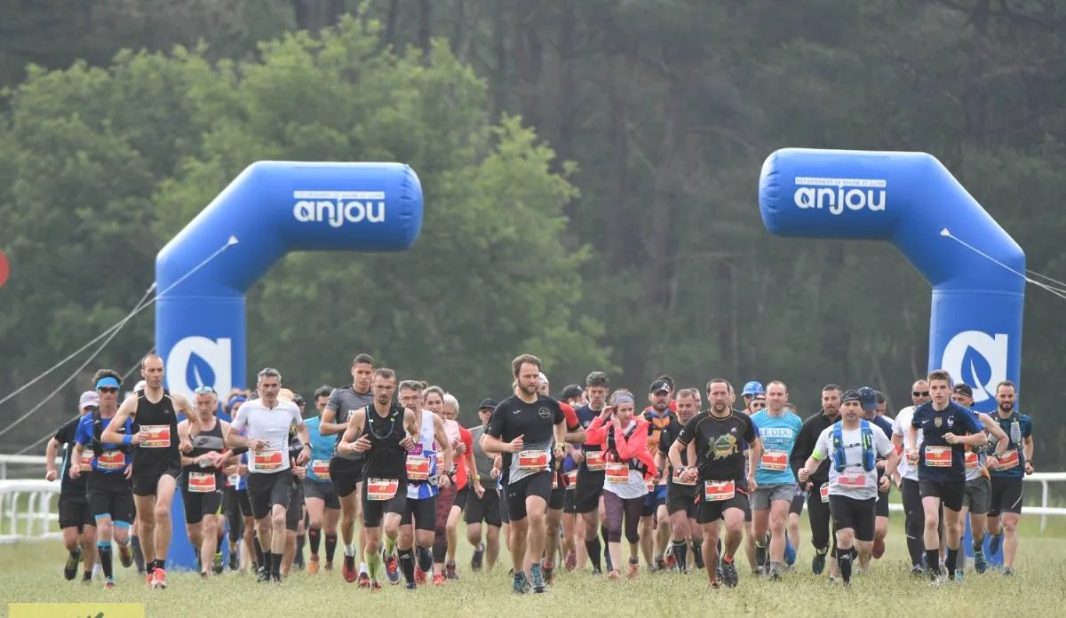 Coureurs au départ d'une course à pied